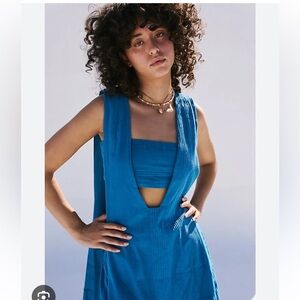Free people Yara set in blue